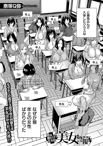 奈塚Q弥❤男は僕だけ！？全方位美女警報！！（単話）｜【単話】