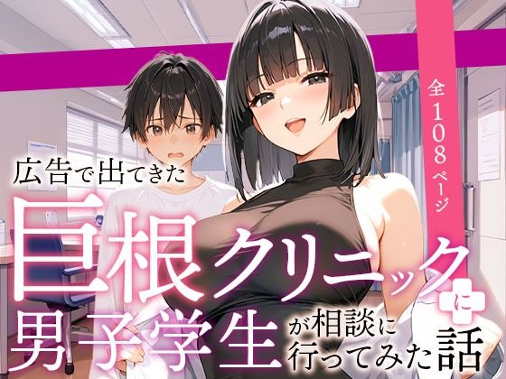 ❤広告で出てきた巨根クリニックに男子学生が相談に行ってみた話｜COMICアイル【ラブコメ】