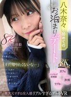 【主観❤八木奈々】【VR】八木奈々と初めてのお忍びお泊まりデート いっぱい恥じらって、手を握って、愛し合ったのに「まだ帰りたくないな…」切なそうな顔が可愛すぎて延泊して世界で一番大好きな奈々と一晩で一発、二発、三発と…｜mdvr00380